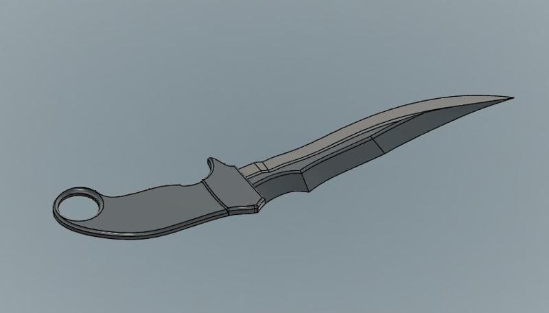 Fixed Blade Dagger- Package Opener