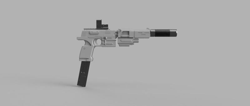 Borderlands 3 Vladof Pistol Replica