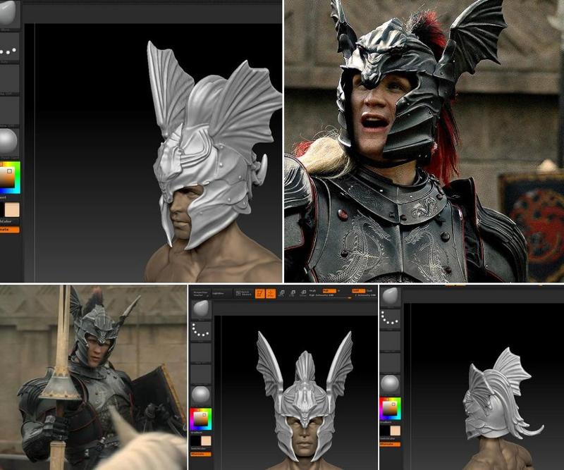 Daemon Targaryen Helmet Cosplay