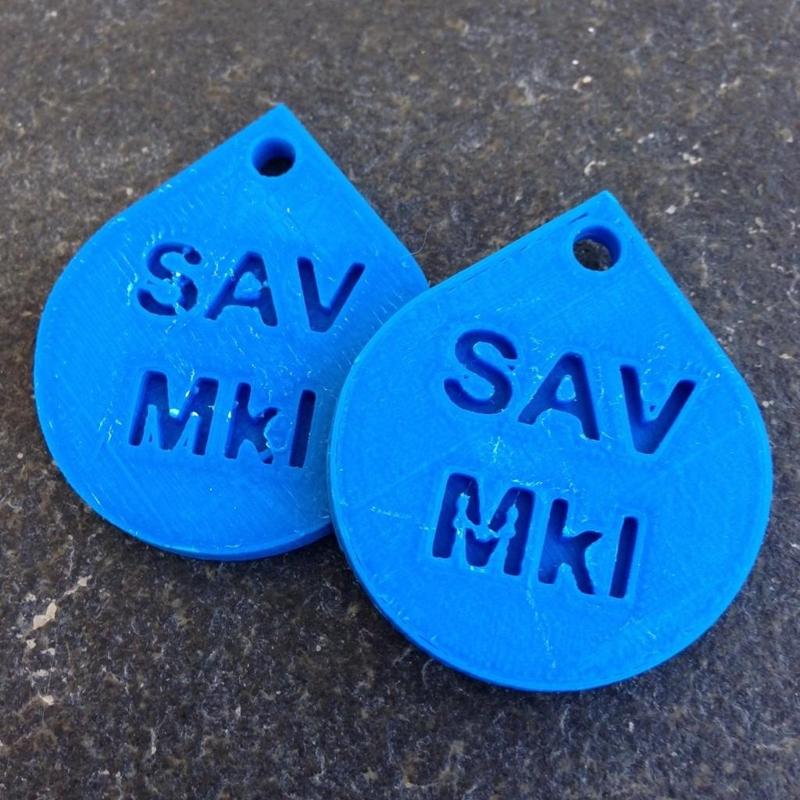 SAV MkI keyfob
