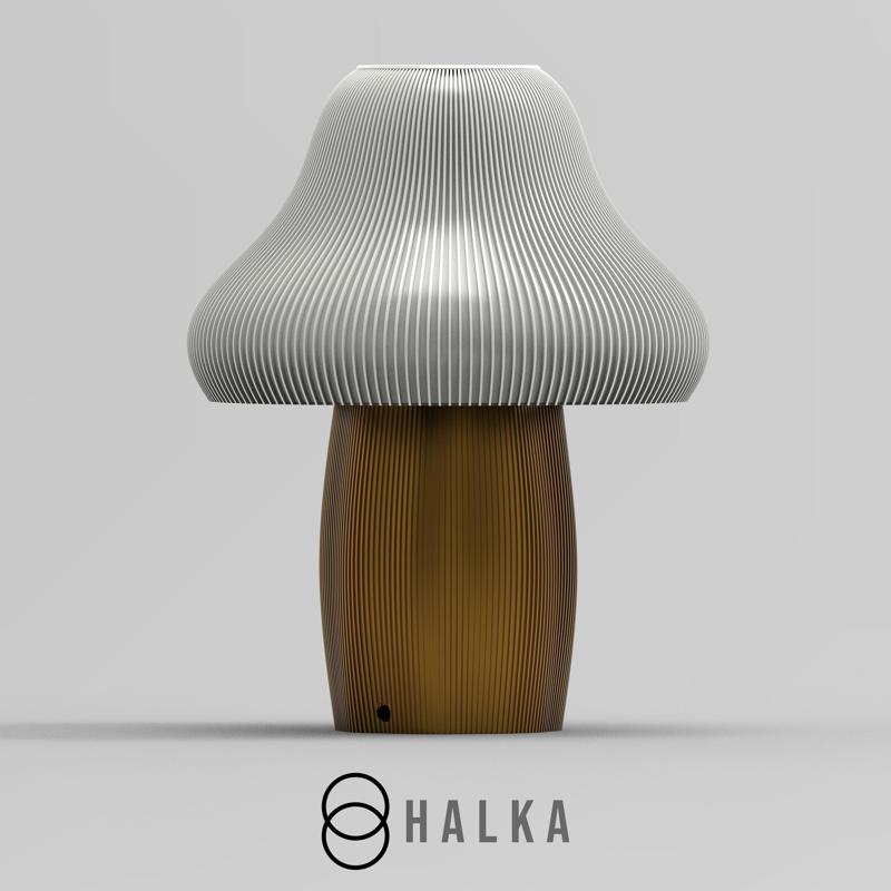 Crystal Prism Desk Lamp – Modern Geometric 3D Printable Lighting for Chic Home Decor