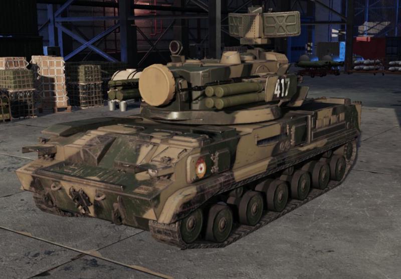 2K22 TUNGUSKA ANTI-AIR AA MILITARY VEHICLE | WARTHUNDER | WARNO