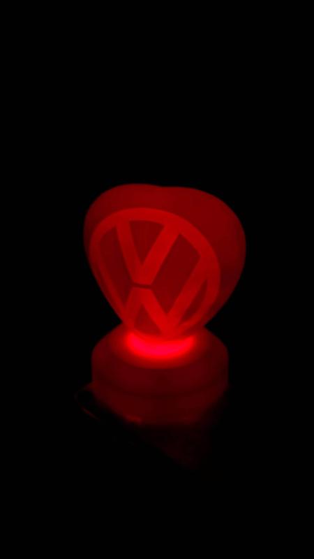 Volkswagen Logo Night Light