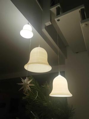 Bell Herrnhut Lamp 15 cm Deco Lamp Bell