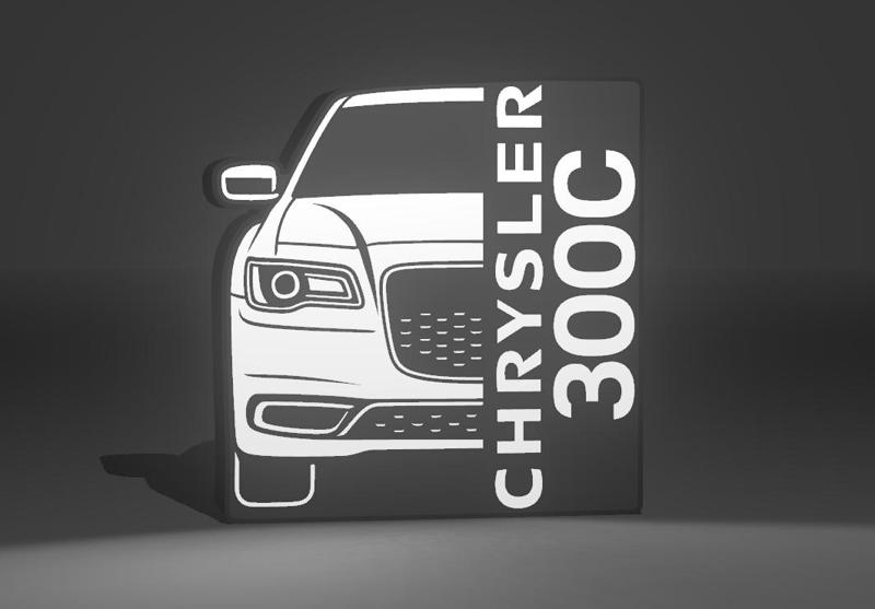 Chrysler 300C - Lightbox Lampara LED