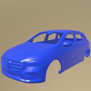 Mercedes Benz B-Class 2019 PRINTABLE CAR BODY