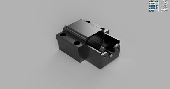 N20 Motor holder WITHOUT M1.6 screw!