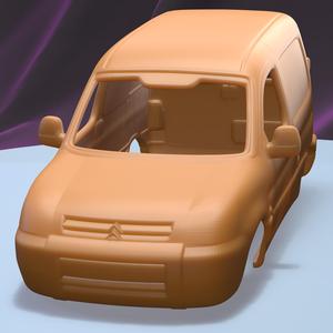 CITROEN BERLINGO VAN 2002 (1/24) printable car body