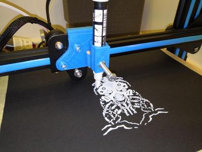 Creality CR-10 Pen Plotter holder