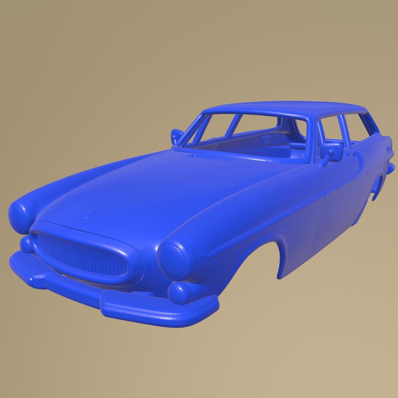 Volvo P1800 ES 1973 PRINTABLE CAR BODY