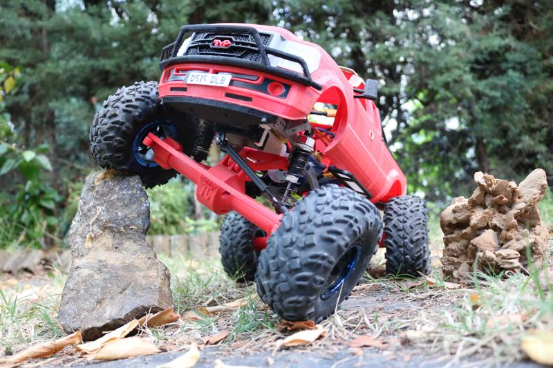 MyRCCar 1/10 MTC Chassis Rigid Axles Version. Customizable chassis for Monster, Crawler or Scale RC Car