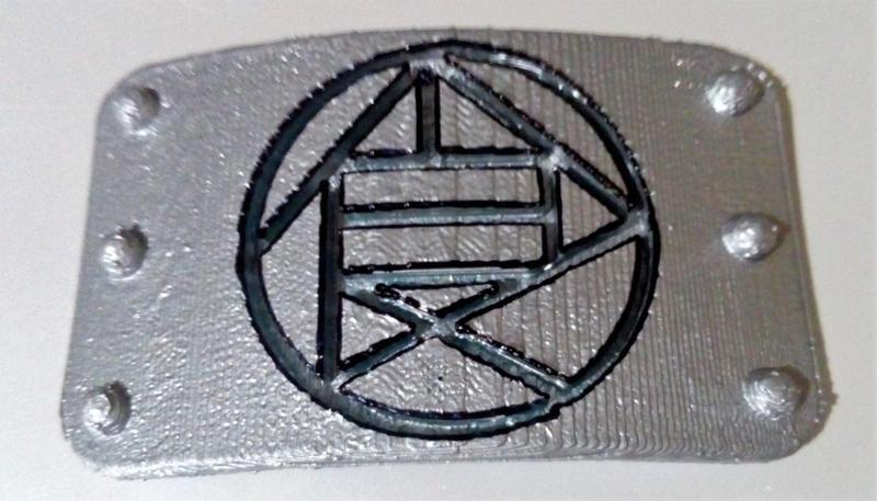 Forehead Protector with the Akimichi clan symbol