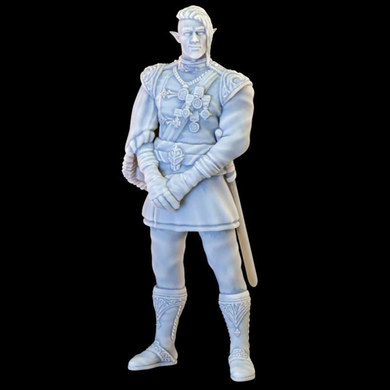 Elf Officer - Guards and Generals Kickstarter