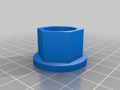 Snow blower auger shaft bushing