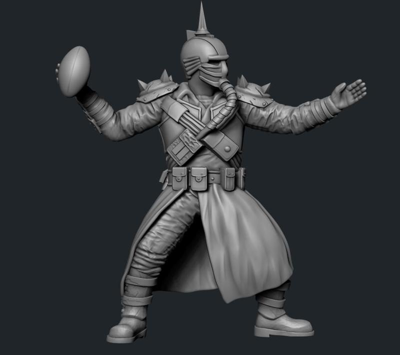 Grimdark Footballplayer