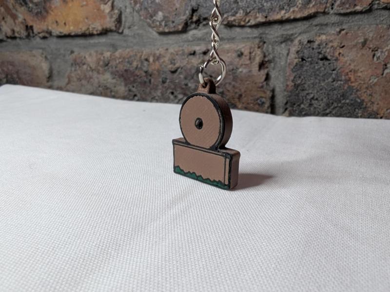 Peak District Nation Park Sign Keyring