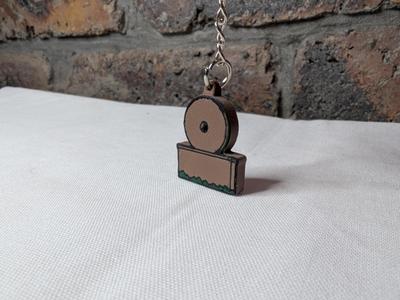 Peak District Nation Park Sign Keyring