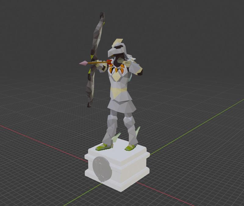 Armadyl Twisted Bow Shot - Oldschool Runescape Character Rip