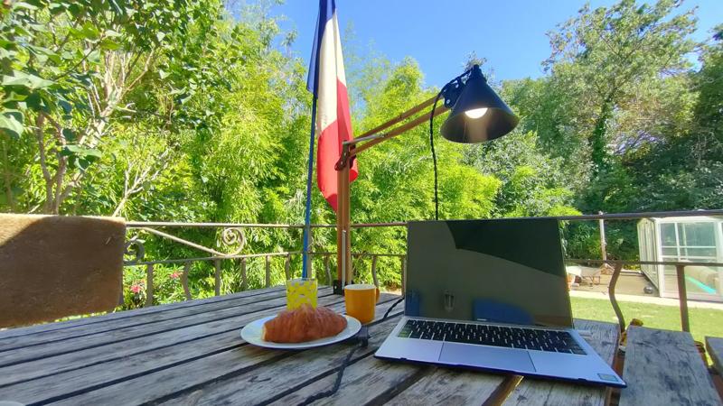 Bamboo Architect Lamp