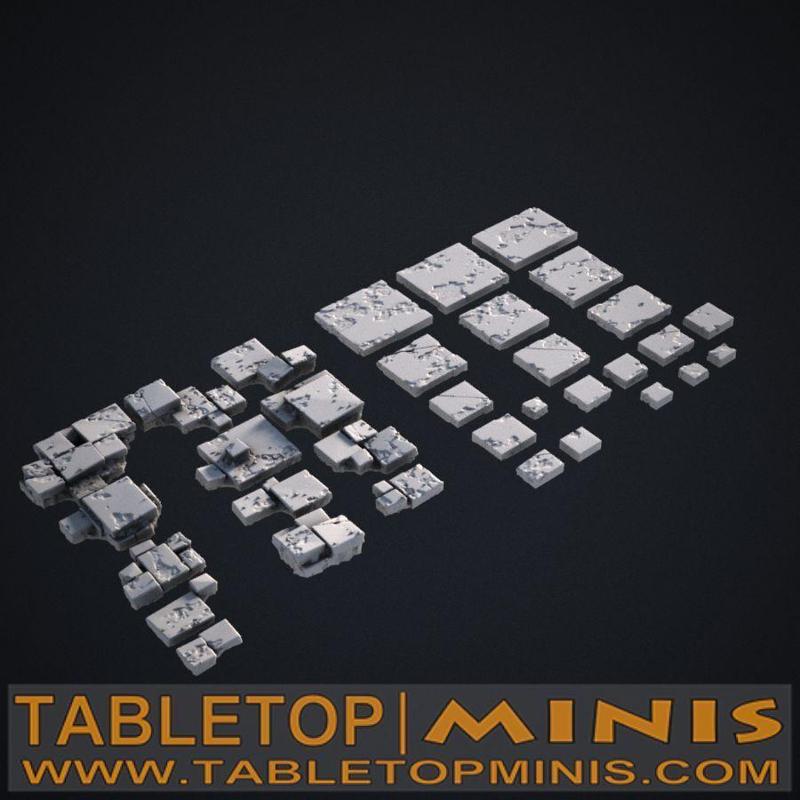 Broken Tile Bases Extra Tiles