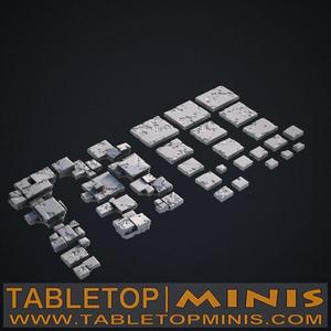 Broken Tile Bases Extra Tiles