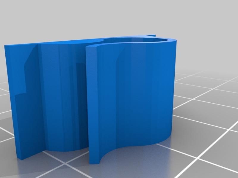 Clable clip for sellotape sticky pads (12x25)