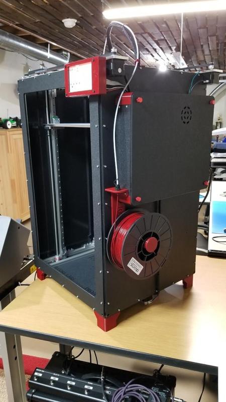 Railcore II 300ZLT Filament Spool Holder Side Mount