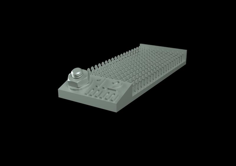 1.2mm groove on a washer