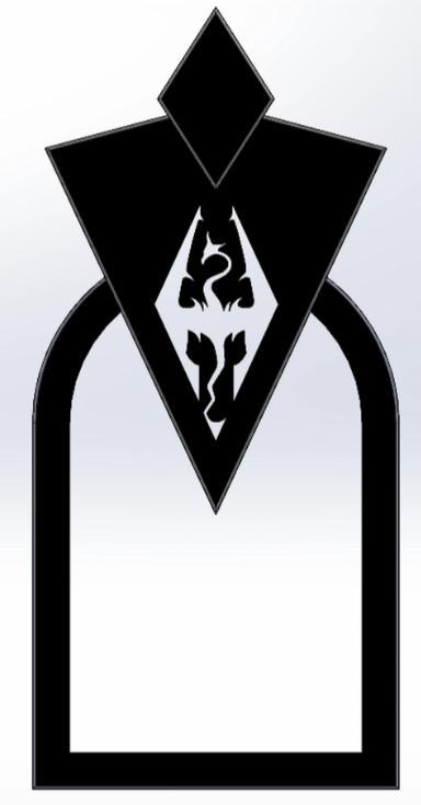 Skyrim Quest Marker - enhaced with logo