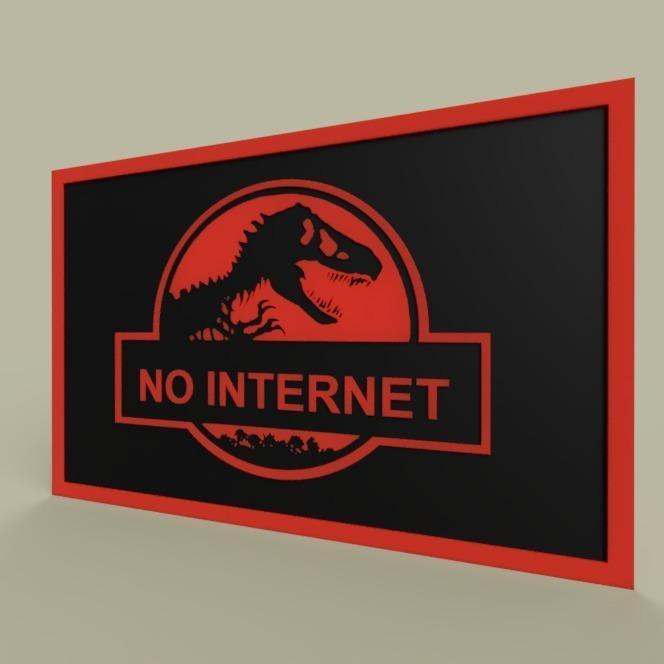 jurasic Park - No Internet