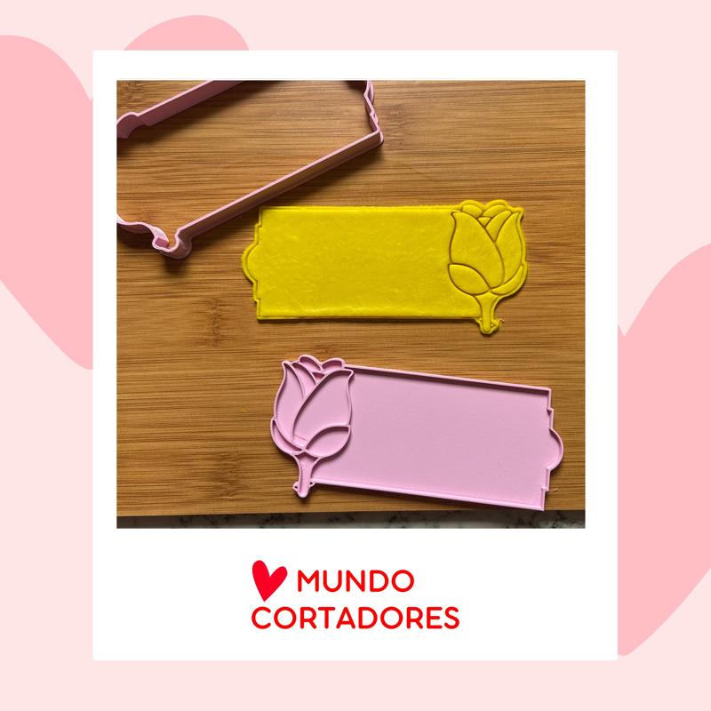 MOTHERS DAY CUTTER AND STAMP - MOTHERS DAY CUTTER FLOWER CARD - MOTHERS DAY CUTTER COOKIES