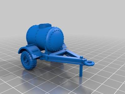 Water tank trailer model 1/56