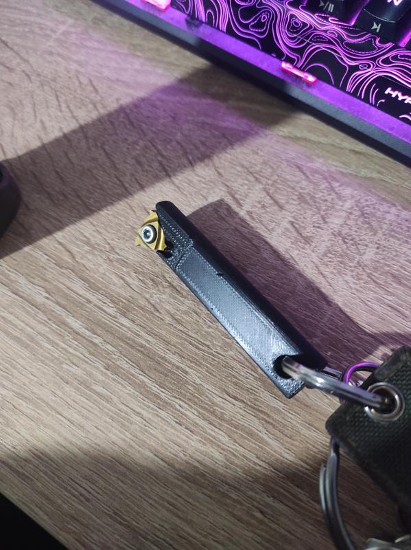 Threading boring bar Keychain