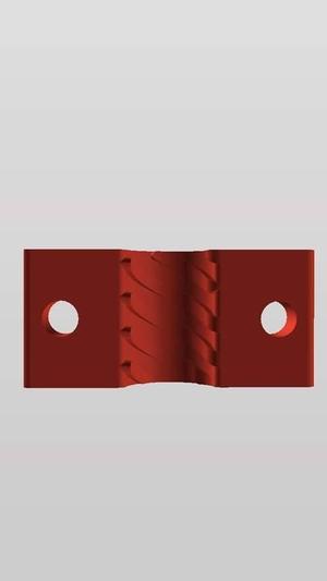 Trapezoidal lead screw nut Tr10x16 V.1