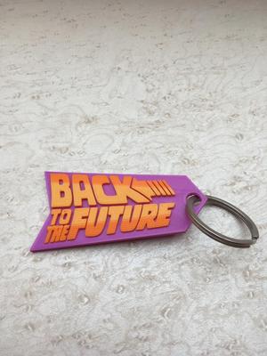 Back to the future keychain