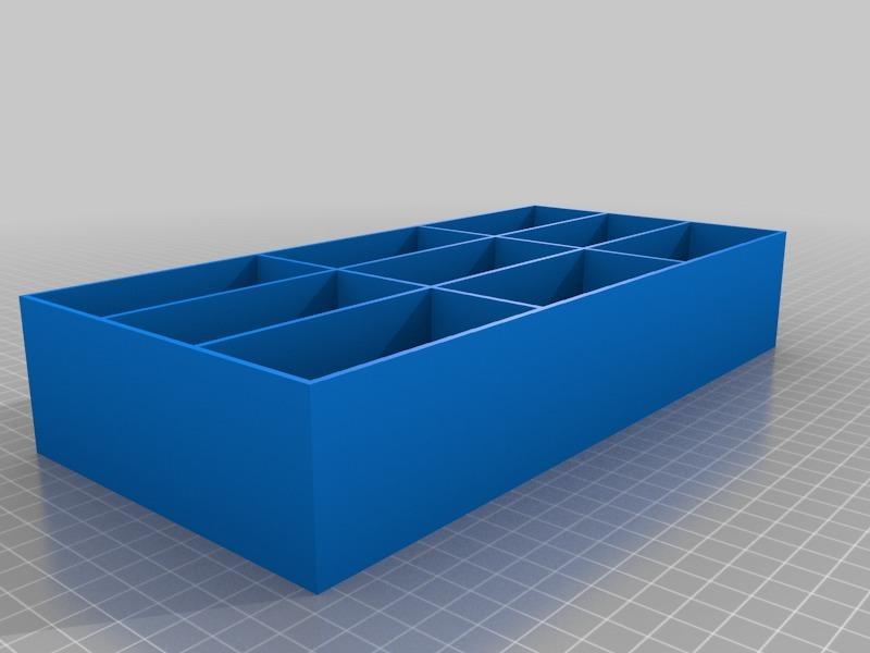 Miniatures Case - 3 x 3Long - Long Creatures