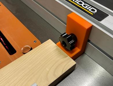 Ridgid Table Saw Fence Stop Block