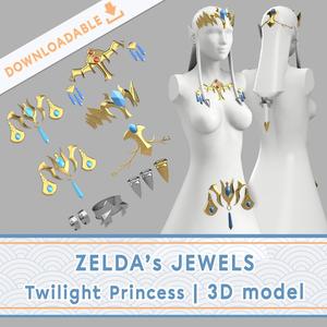 TWILIGHT PRINCESS JEWELS | Zelda 3D model