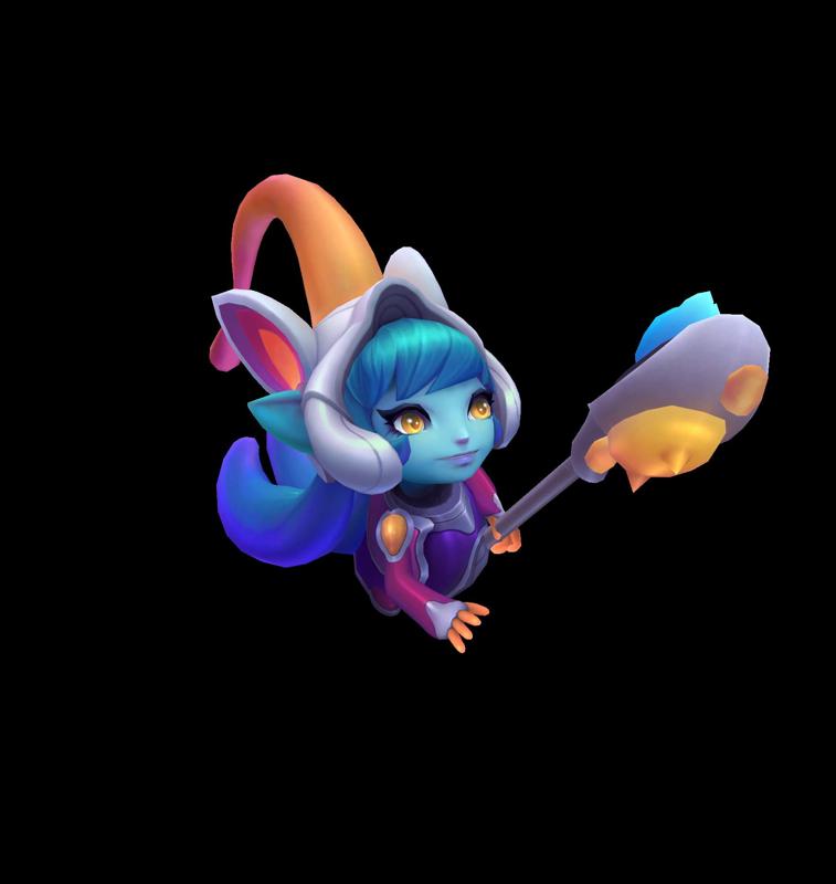 Space Groove Lulu League of Legends 3D print model