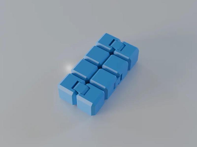 Infinity Cube V3.1 - Chamfered Edges, Enhanced Hinges