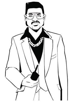 GTA Lance Vance stencil