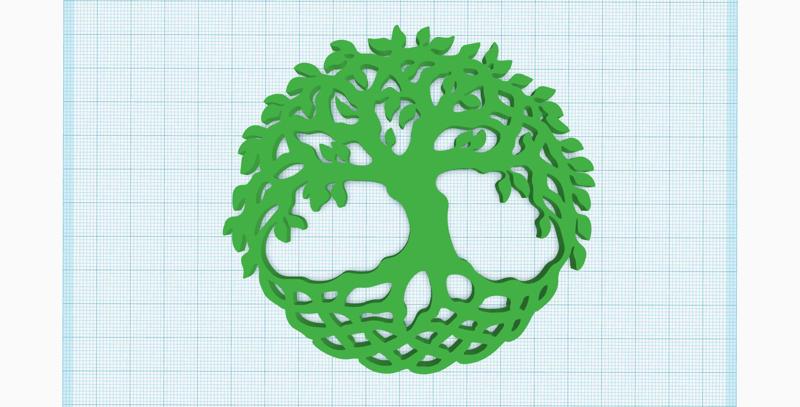 Tree of Life, Sacred Tree wall decoration