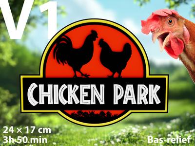 Chicken park - Jurassic logo