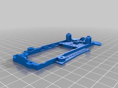 Slot car chassis for FLY PORSCHE 908 Flunder/Flunder LH 1:32 