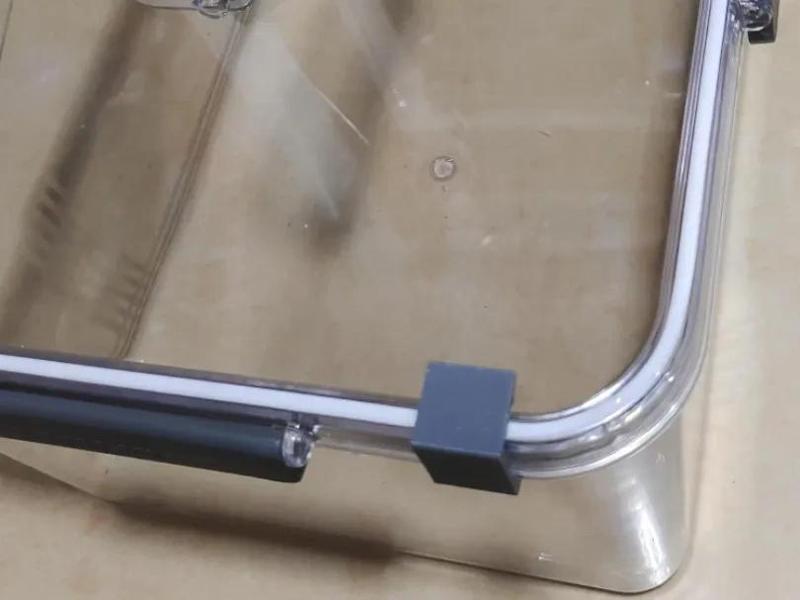 High-Transparency PET Medical Sealable Storage Box End Clasp (Only suitable for the pictured style)