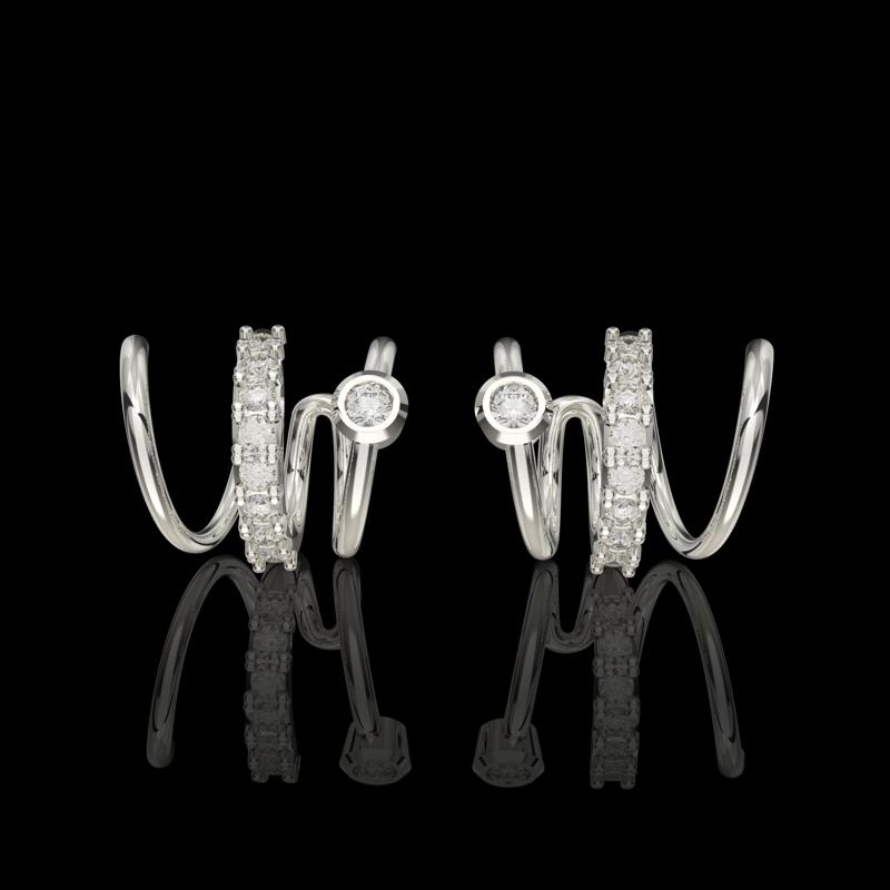 Jewelry earring pirsing spiral - Printable  STL