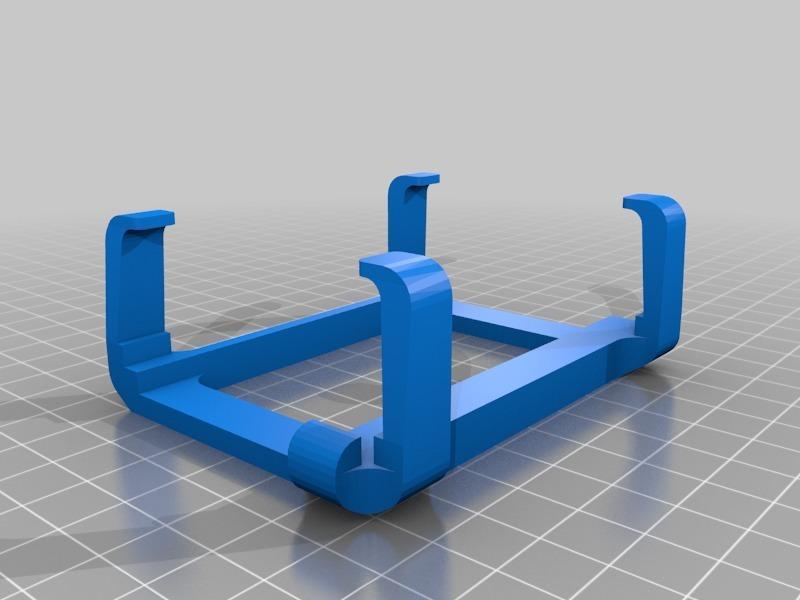 raspberry 1 cover clip for BQ hephestos 2 3D printer