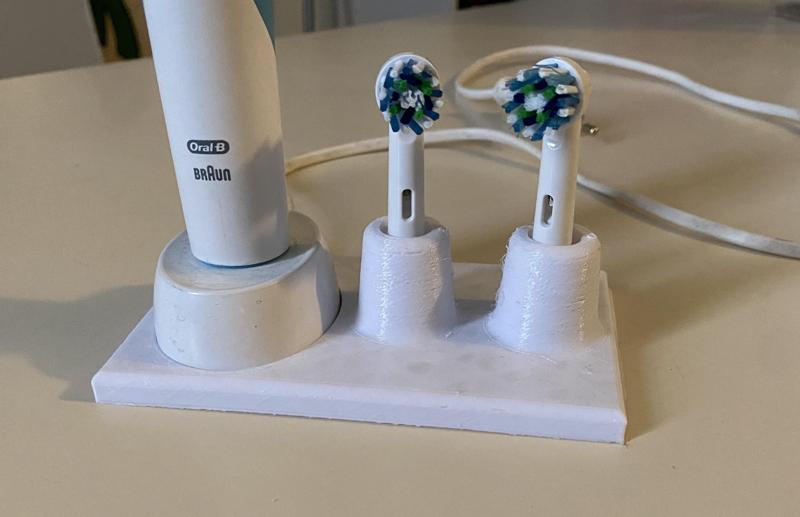 Oral-B electric toothbrush holder