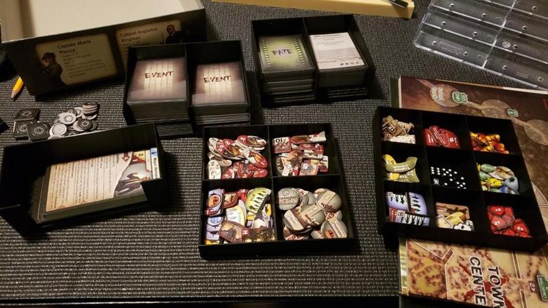 Dawn of the Zeds (3rd Ed) board game insert