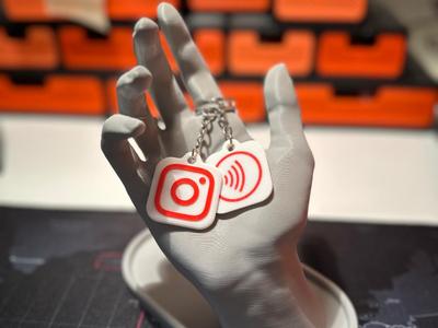 NFC Instagram Medallion